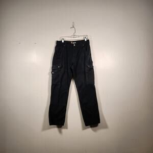 CARHARTT Relaxed Fit Work Pant Men Tagged 34 x 32 | Measure 32 x 31 Black Canvas